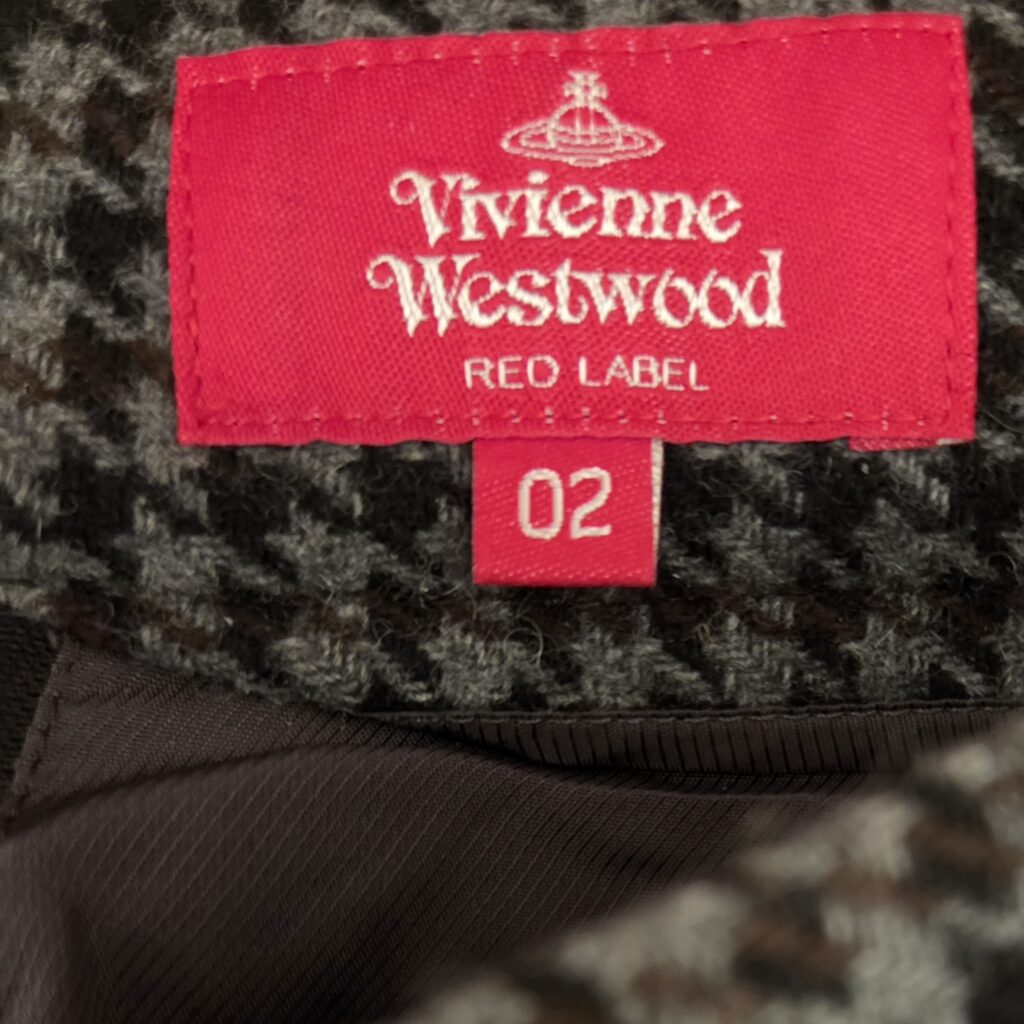Vivienne Westwood Red Label Tweed Pattern Skort