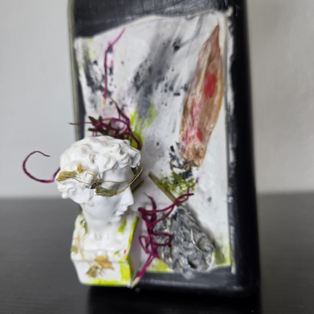 Eclectic Recycled Artisan Decorative Vase #02