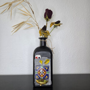 Eclectic Recycled Artisan Decorative Vase #03 - Image 1