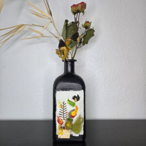 Eclectic Recycled Artisan Decorative Vase #04 - Image 1