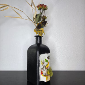 Eclectic Recycled Artisan Decorative Vase #04 - Image 2