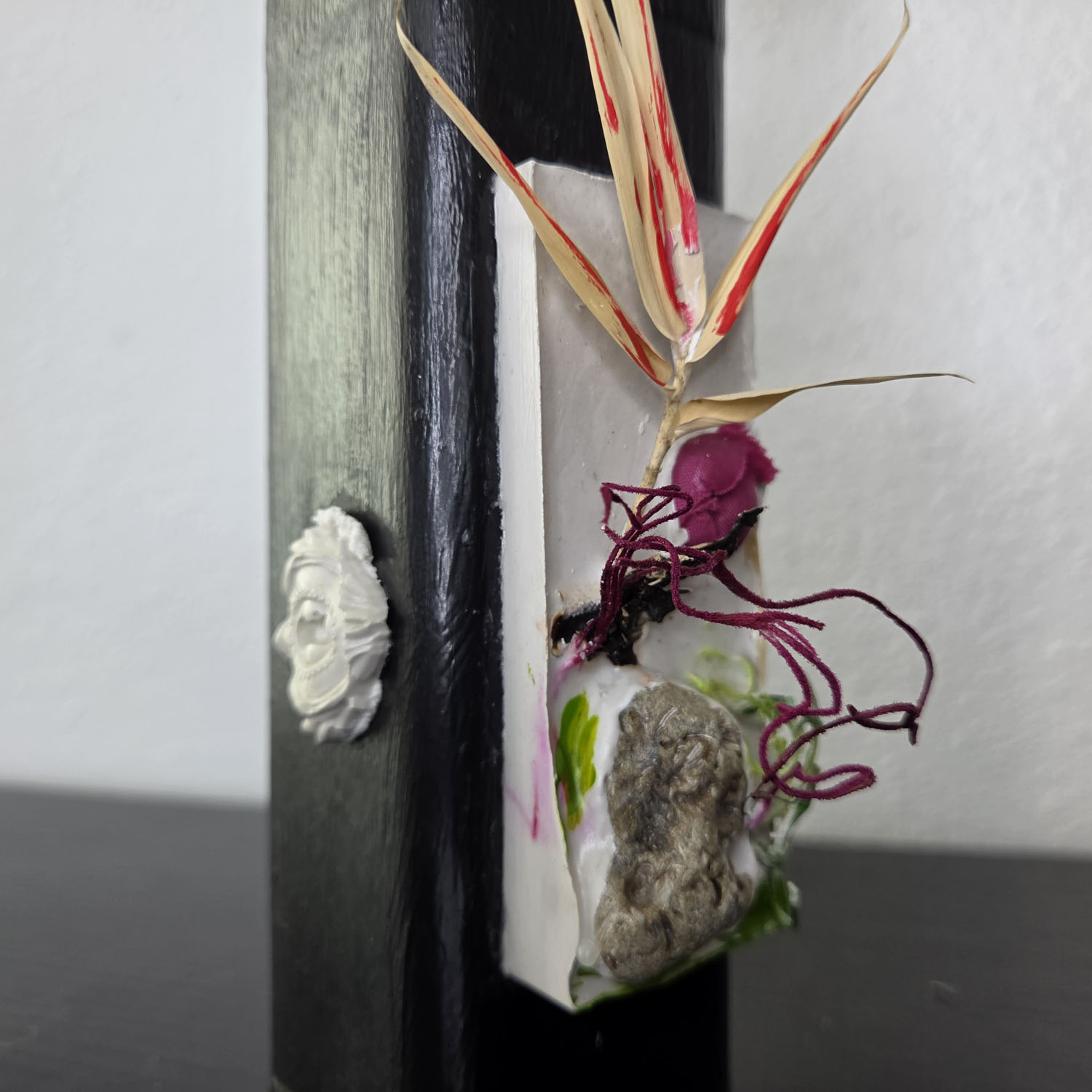 Eclectic Recycled Artisan Decorative Vase #05 - Image 3