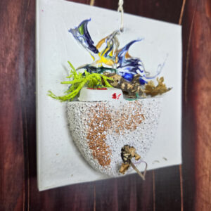 Eclectic Recycled Artisan Decorative Ornament #01 - Image 2