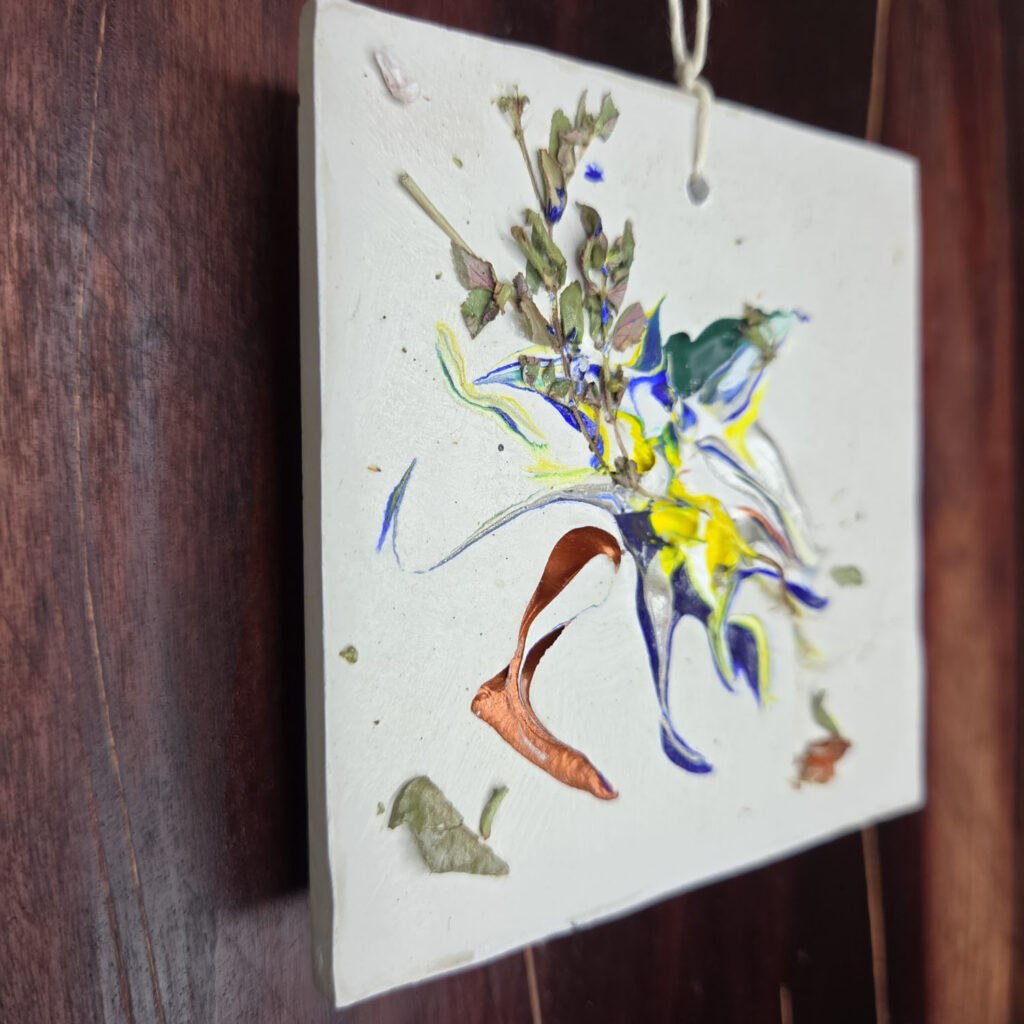 Eclectic Recycled Artisan Decorative Ornament #02