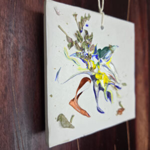 Eclectic Recycled Artisan Decorative Ornament #02 - Image 2