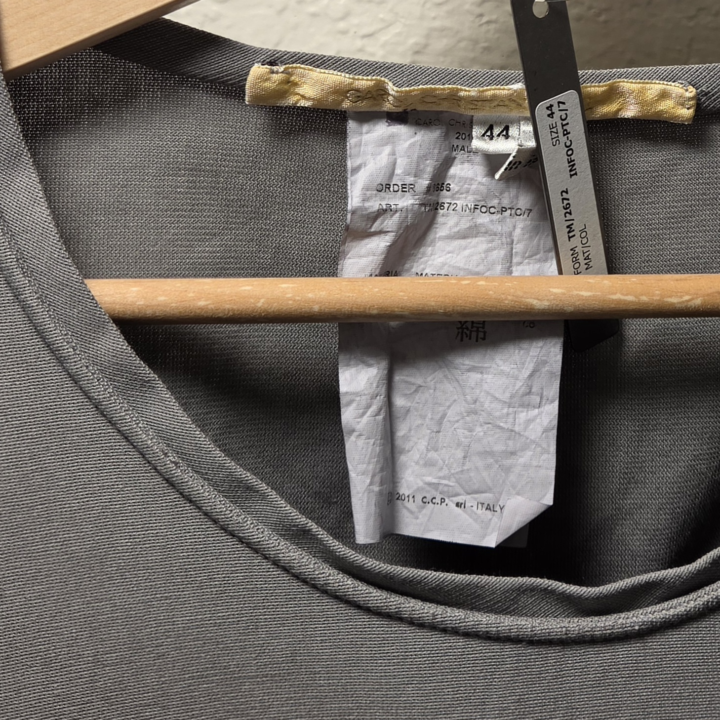 Carol Christian Poell Pinch-Seam Tee - Image 2