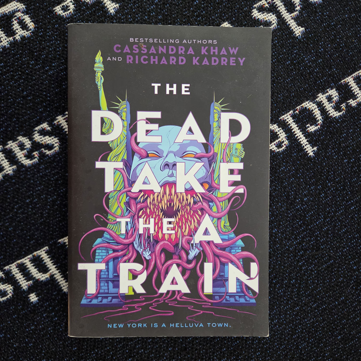 The Dead Take the A Train by Cassandra Khaw and Richard Kadrey ( paperback ) - Image 1